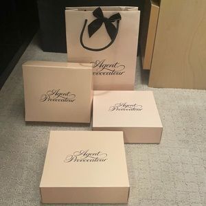 Agent Provocateur Gift boxes and shopping bag